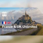 eSIM France & UK Unlimited Plans